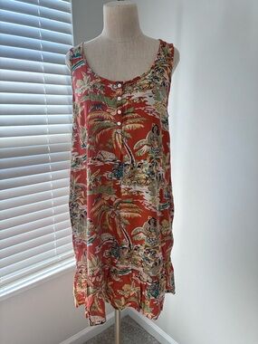VTG Relax Tommy Bahama Women's Hawaiian Mini Dress